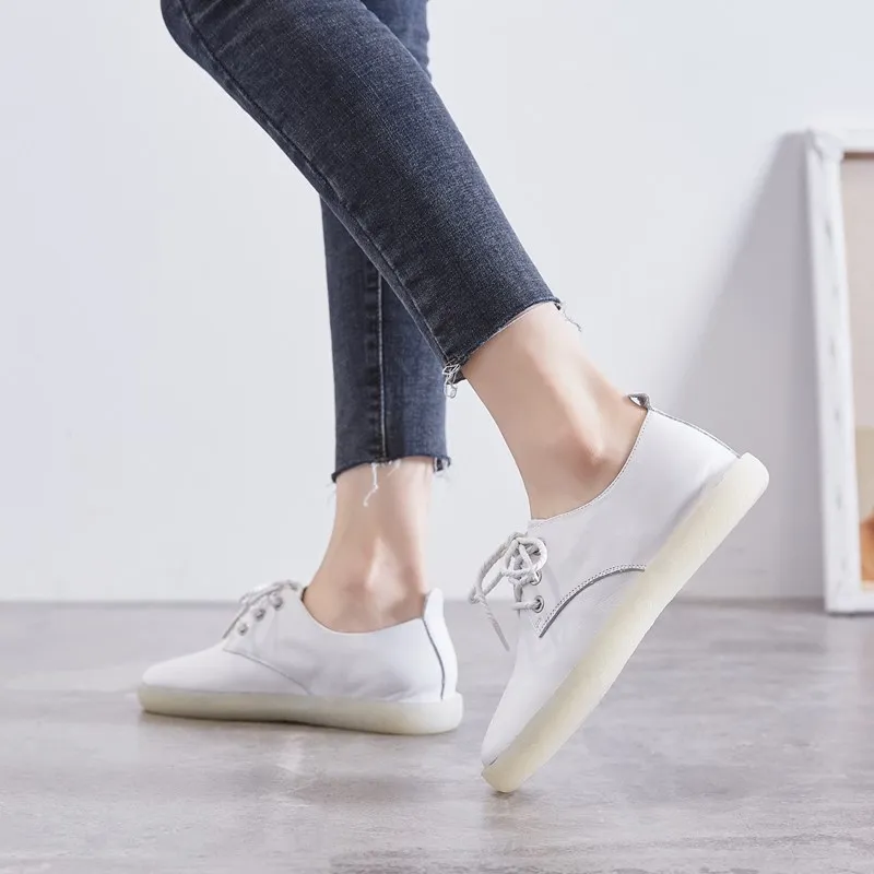 EXCARGO White Women Shoes Sneakers For Women 2019 Autumn Female Casual Shoes Genuine Leather Women's Sneakers Platform Autumn
EXCARGO White Women Shoes Sneakers For Women 2019 Autumn Female Casual Shoes Genuine Leather Women's Sneakers Platform Autumn