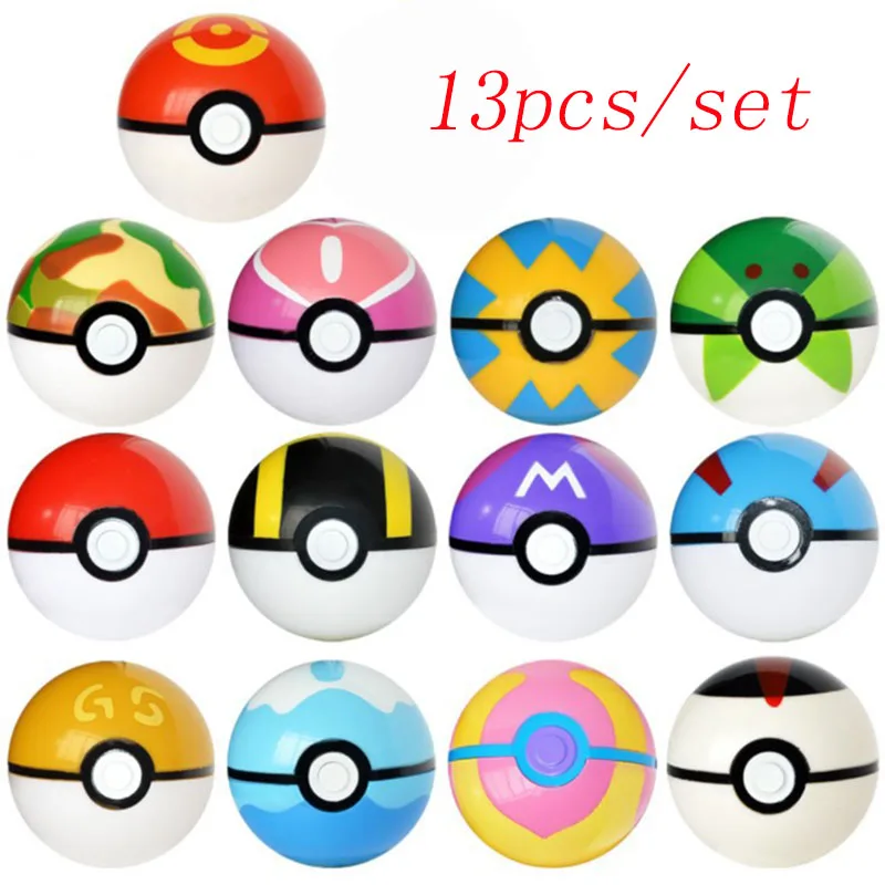 13pcs/Set Pokemon Ball Multicolor Toy Ball Set pokebolas Poke Action Figure figure Game Ball
13pcs/Set Pokemon Ball Multicolor Toy Ball Set pokebolas Poke Action Figure figure Game Ball