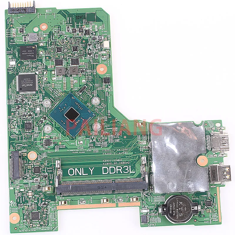Laptop motherboard for DELL 14 3452 15 3552 PC Mainboard N3050 CPU 00DTRW full tesed DDR3
Laptop motherboard for DELL 14 3452 15 3552 PC Mainboard N3050 CPU 00DTRW full tesed DDR3