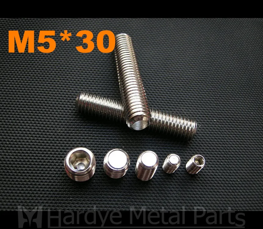 100 шт./лот M5 * 30 DIN913 набор винтов с шестигранной головкой из нержавеющей стали
100 шт./лот M5 * 30 DIN913 набор винтов с шестигранной головкой из нержавеющей стали