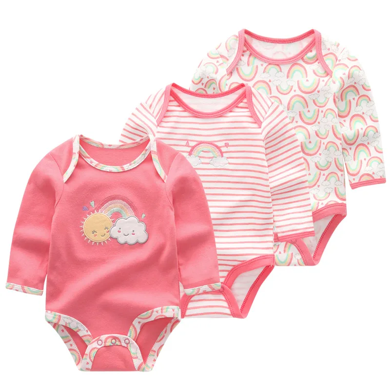 3pcs / LOT baby bodysuit cotton pajamas newborn baby long sleeve 0-12 months Roupa bebe baby girl costume
3pcs / LOT baby bodysuit cotton pajamas newborn baby long sleeve 0-12 months Roupa bebe baby girl costume