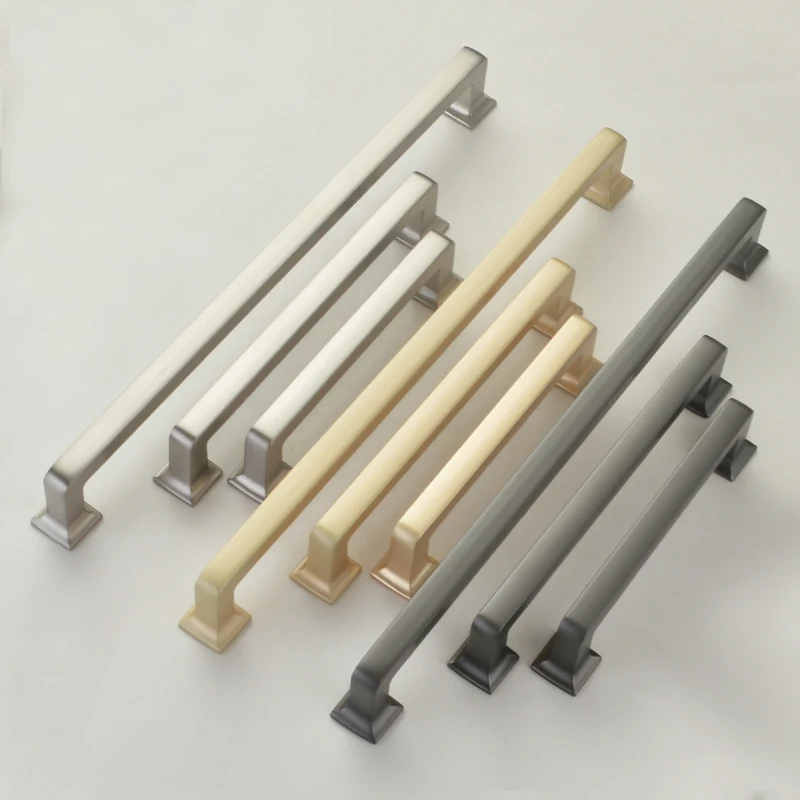 Zinc Alloy Gray /gold Cabinet Handles Solid Drawer Knobs Kitchen Cupboard Door Pulls Furniture Handle Cabinet Hardware
Zinc Alloy Gray /gold Cabinet Handles Solid Drawer Knobs Kitchen Cupboard Door Pulls Furniture Handle Cabinet Hardware