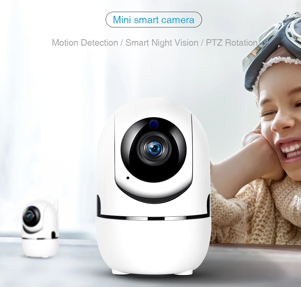 PSCBT 1080P Colud IP Camera Home Security Surveillance Camera Intelligent Auto Tracking Network WiFi Camera IR Night Vision
PSCBT 1080P Colud IP Camera Home Security Surveillance Camera Intelligent Auto Tracking Network WiFi Camera IR Night Vision
