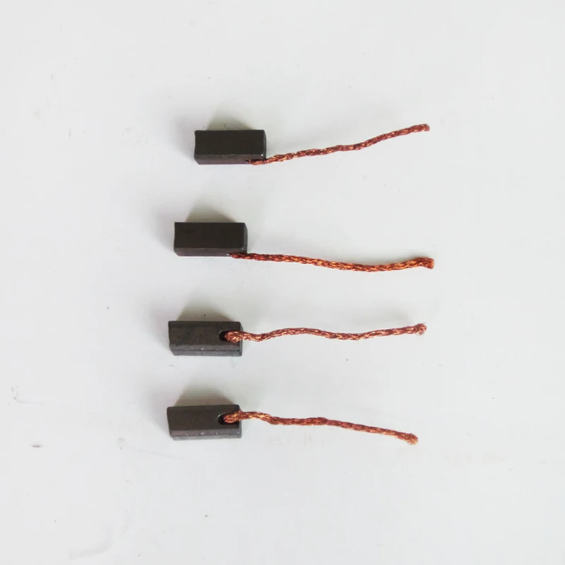 4Pcs/Set Carbon Brushes 5.5X5.5X14mm 2.17x2.17x5.51" for 250W 350W Unite Motor 1016Z \1018
4Pcs/Set Carbon Brushes 5.5X5.5X14mm 2.17x2.17x5.51" for 250W 350W Unite Motor 1016Z \1018