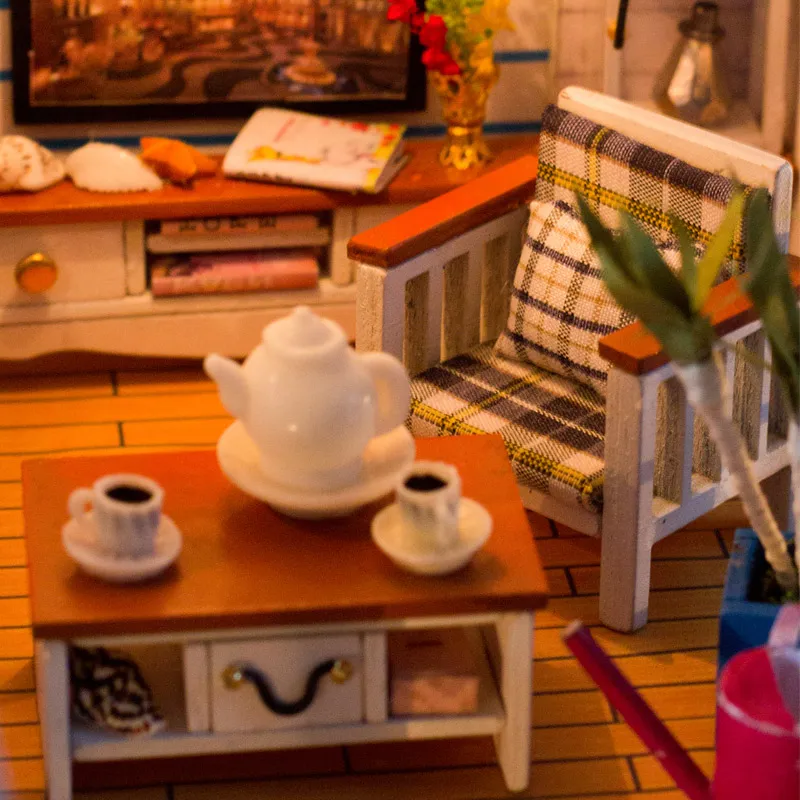 DIY Doll House Miniature Model Dollhouse With Furnitures Assembled Wooden House Christmas House Toys For Children Birthday Gift
DIY Doll House Miniature Model Dollhouse With Furnitures Assembled Wooden House Christmas House Toys For Children Birthday Gift