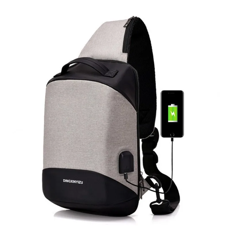 new Male Chest package Inclined shoulder bag usb charging high grade nylon Fashion leisure Handbag travel bags Against Theft
new Male Chest package Inclined shoulder bag usb charging high grade nylon Fashion leisure Handbag travel bags Against Theft