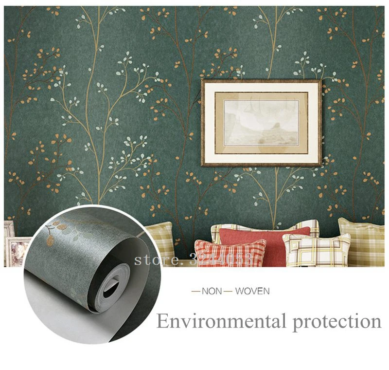 3d Wallpaper Living Room Dark Green Non-Woven Twigs Wallpaper Bedroom Living Room Background Nordic Woods Leaves Wall Papers
3d Wallpaper Living Room Dark Green Non-Woven Twigs Wallpaper Bedroom Living Room Background Nordic Woods Leaves Wall Papers