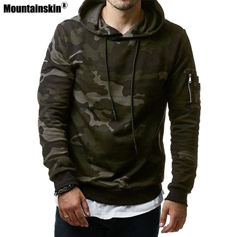 Mountainskin Men's Camouflage Hoodies Hooded Coat Male Long Sleeve Sweatshirt Casual Tracksuit Mens Pullover Sportswear SA578
Mountainskin Men's Camouflage Hoodies Hooded Coat Male Long Sleeve Sweatshirt Casual Tracksuit Mens Pullover Sportswear SA578