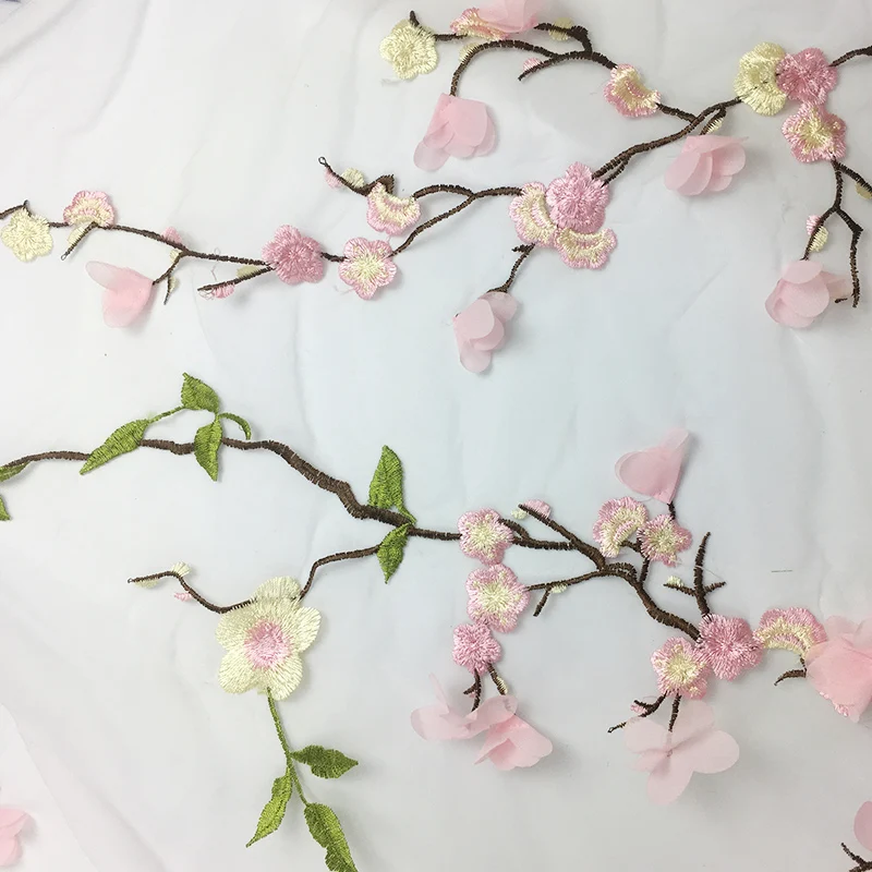 1Yard Summer 3D Flowers Birds Embroidery Lace Fabric Mesh for Women's Dress Sewing Fabric 145cm DIY Dress Clothing Accessories
1Yard Summer 3D Flowers Birds Embroidery Lace Fabric Mesh for Women's Dress Sewing Fabric 145cm DIY Dress Clothing Accessories