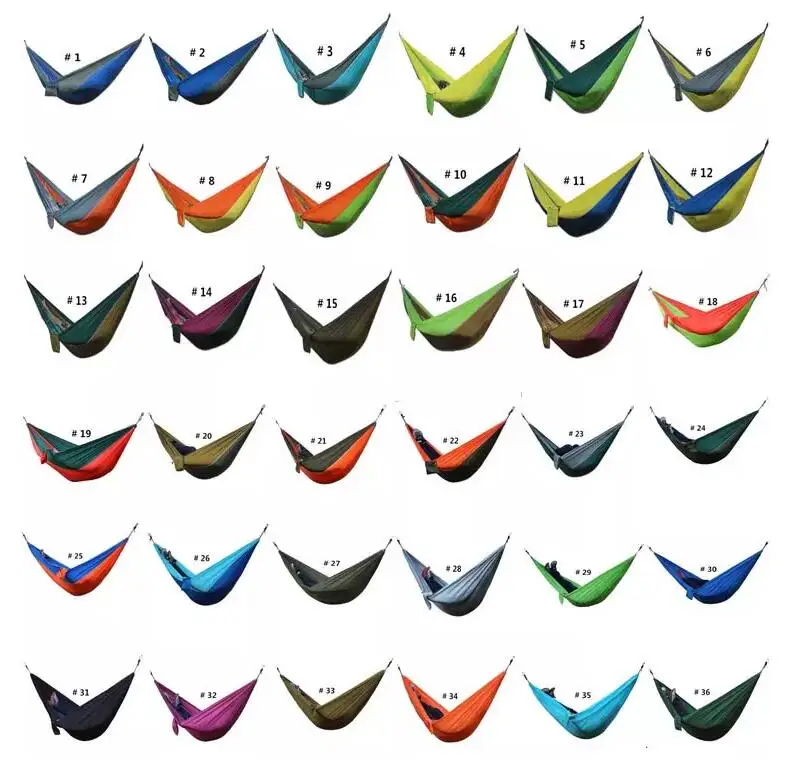 Sleeping Hammock Portable Nylon Parachute Double Person Hammock Outdoor Camping Safe Outdoor Parachute 275 X 140cm Travel Hammoc
Sleeping Hammock Portable Nylon Parachute Double Person Hammock Outdoor Camping Safe Outdoor Parachute 275 X 140cm Travel Hammoc