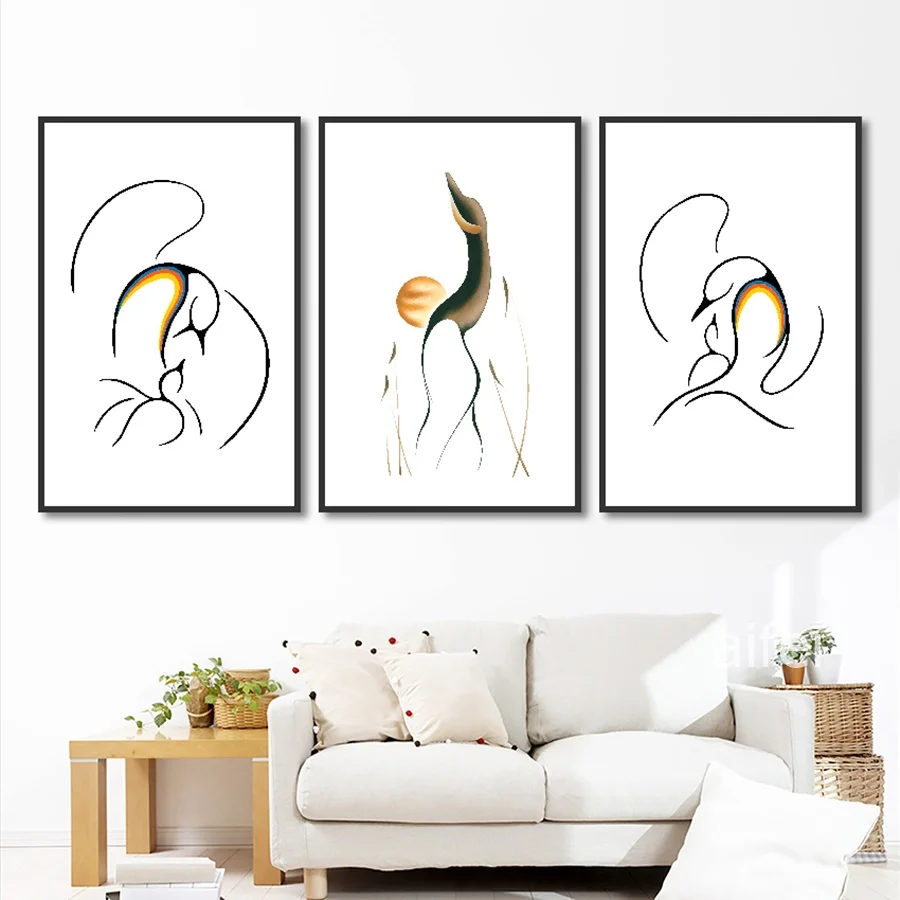 No Frame Canvas Prints Nordic Poster Modern Minimalist Abstract Swan Painting Wall Art Pictures for Living Room Home Decoration
No Frame Canvas Prints Nordic Poster Modern Minimalist Abstract Swan Painting Wall Art Pictures for Living Room Home Decoration