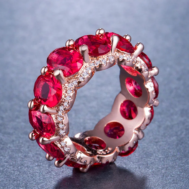 MOONROCY Cubic Zirconia Rose Gold Color CZ Purple Blue Red Green Crystal Rings for Women Girls Gift Dropshipping Jewelry
MOONROCY Cubic Zirconia Rose Gold Color CZ Purple Blue Red Green Crystal Rings for Women Girls Gift Dropshipping Jewelry
