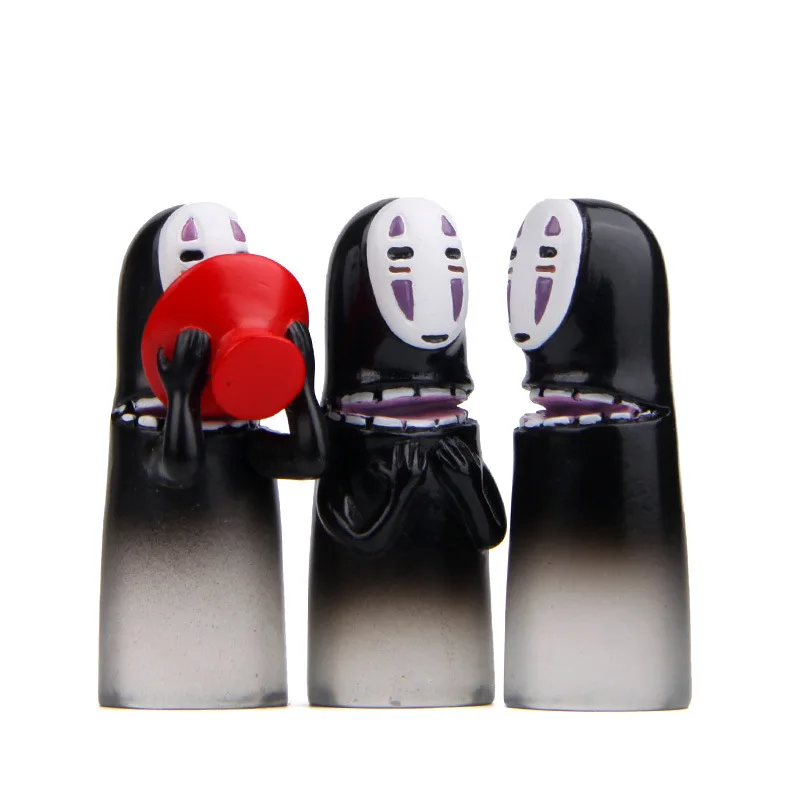 1pcs Studio Ghibli Spirited Away No Face Man Eating Food Doll Figures Toys Miyazaki Hayao Swing Model Toys Decoration
1pcs Studio Ghibli Spirited Away No Face Man Eating Food Doll Figures Toys Miyazaki Hayao Swing Model Toys Decoration