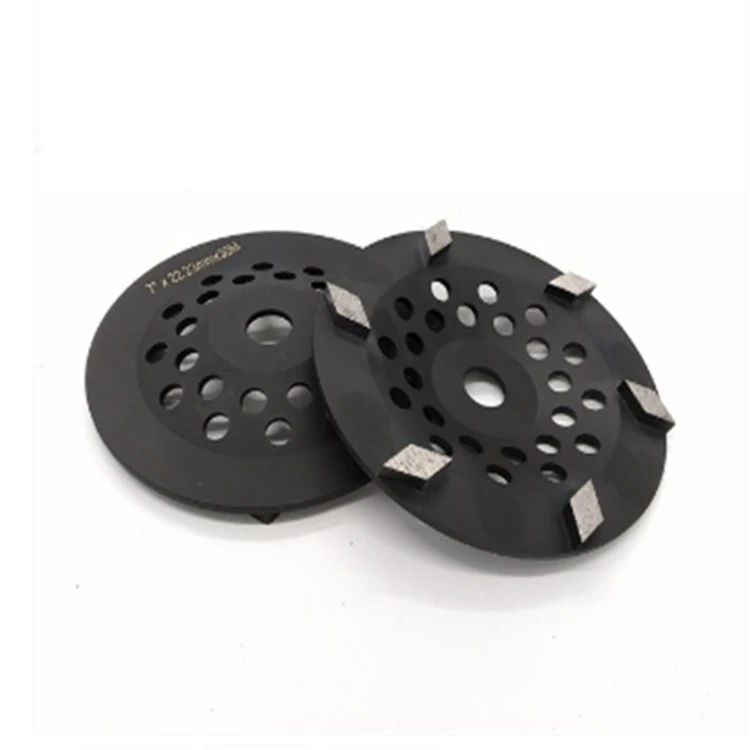 GD52 D180mm Diamond Grinding Cup Wheel 7 Inch Concrete Grinding Disc with Six Rhombus Segments for Concrete Terrazzo Floor 9PCS
GD52 D180mm Diamond Grinding Cup Wheel 7 Inch Concrete Grinding Disc with Six Rhombus Segments for Concrete Terrazzo Floor 9PCS
