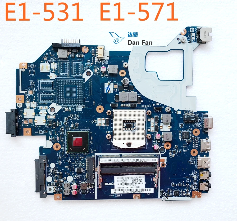NBC0A11001 For ACER Aspire E1-531 E1-571 P-253 NV56R Laptop Motherboard Q5WV1 LA-7912P HM77 Mainboard 100%tested fully work
NBC0A11001 For ACER Aspire E1-531 E1-571 P-253 NV56R Laptop Motherboard Q5WV1 LA-7912P HM77 Mainboard 100%tested fully work