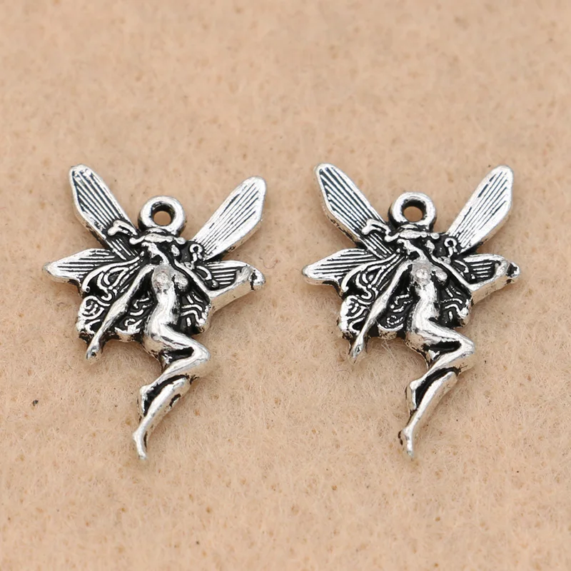 10pcs Antique Silver Plated Angel Charm Pendants Jewelry Making Handmade Jewelry Diy Accessories 22x14mm
10pcs Antique Silver Plated Angel Charm Pendants Jewelry Making Handmade Jewelry Diy Accessories 22x14mm