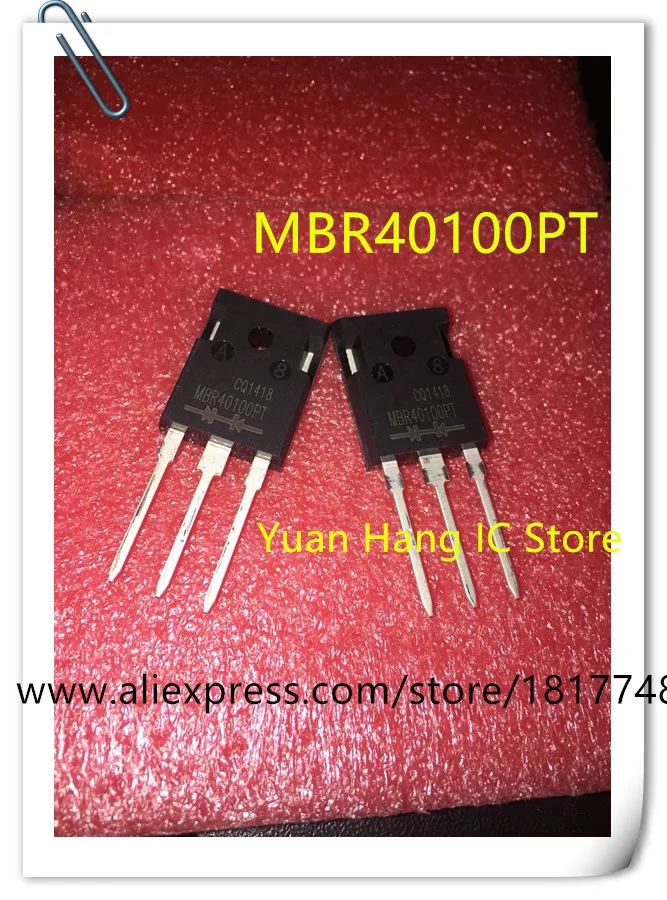 Диодная выпрямительная трубка Шоттки MBR40100PT TO-247, MBR40100, 40 А, 100 в, TO-3P, 10 шт.
Диодная выпрямительная трубка Шоттки MBR40100PT TO-247, MBR40100, 40 А, 100 в, TO-3P, 10 шт.