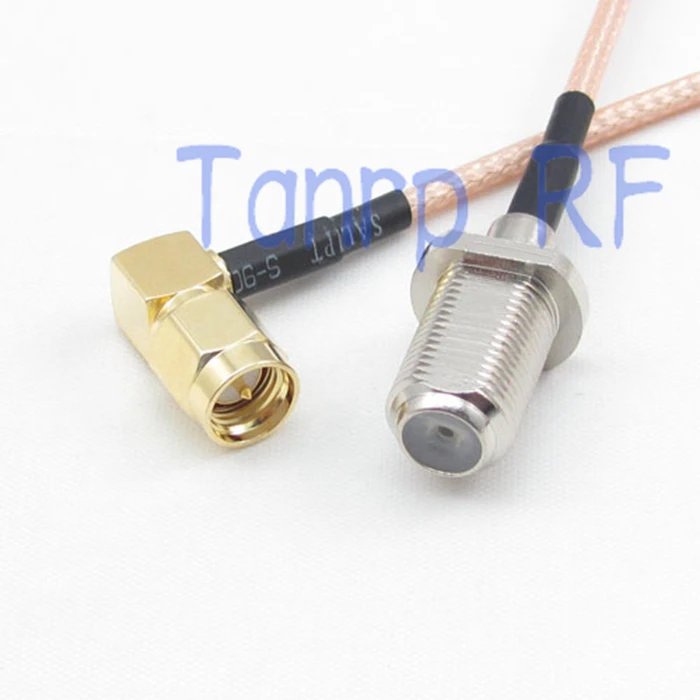 10pcs 15CM Pigtail coaxial jumper cable RG316 extension cord 6inch F female jack to SMA male rigth angle RF adapter connector
10pcs 15CM Pigtail coaxial jumper cable RG316 extension cord 6inch F female jack to SMA male rigth angle RF adapter connector