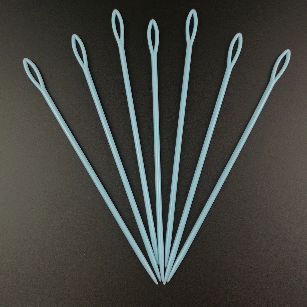20pcs 15CM Plastic Sewing Needles Large Eye Embroidery Wool Knitting Needles Hand Darning Needlework Sewing DIY Crafts Tools
20pcs 15CM Plastic Sewing Needles Large Eye Embroidery Wool Knitting Needles Hand Darning Needlework Sewing DIY Crafts Tools
