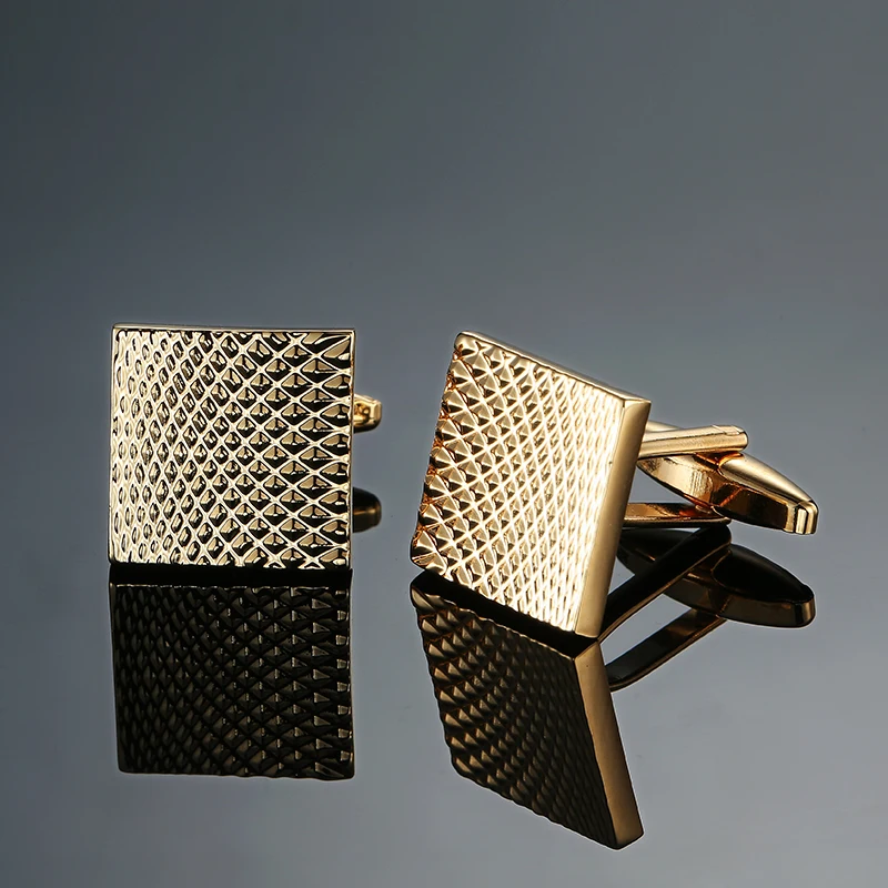 Classic Square gold Hand engraving Bussiness High Quality cuff links For Men Formal Business Wedding Cufflinks DROP Shipping
Classic Square gold Hand engraving Bussiness High Quality cuff links For Men Formal Business Wedding Cufflinks DROP Shipping