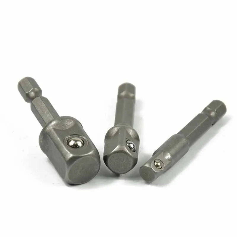 3 шт. шестигранный хвостовик торцевой гаечный ключ адаптер 1/4 "3/8" 1/2