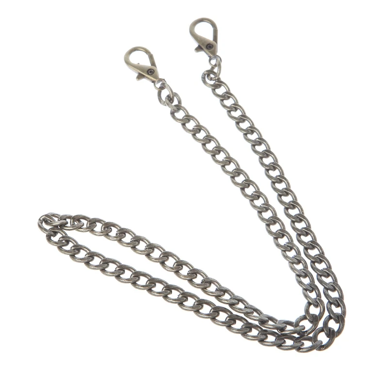 THINKTHENDO Hot New 60cm Purse Bag Strap DIY Cross Body Replacement Shoulder Handbag Handle Metal Chain
THINKTHENDO Hot New 60cm Purse Bag Strap DIY Cross Body Replacement Shoulder Handbag Handle Metal Chain