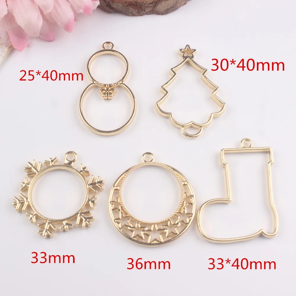5pcs/lot frame metal frame hollow shape glue blank Christmas alloy frame for DIY drop oil
5pcs/lot frame metal frame hollow shape glue blank Christmas alloy frame for DIY drop oil
