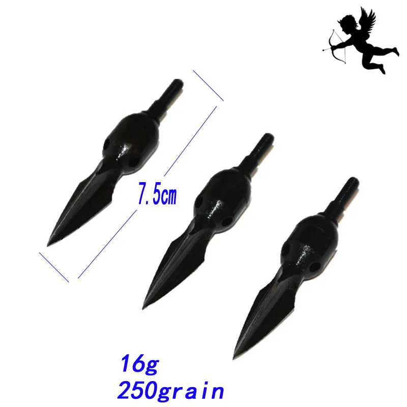 12pcs 250grain 3 Sides Whistle Broadheads Arrowheads For Traditional Recurve Bow Wood Arrow
12pcs 250grain 3 Sides Whistle Broadheads Arrowheads For Traditional Recurve Bow Wood Arrow