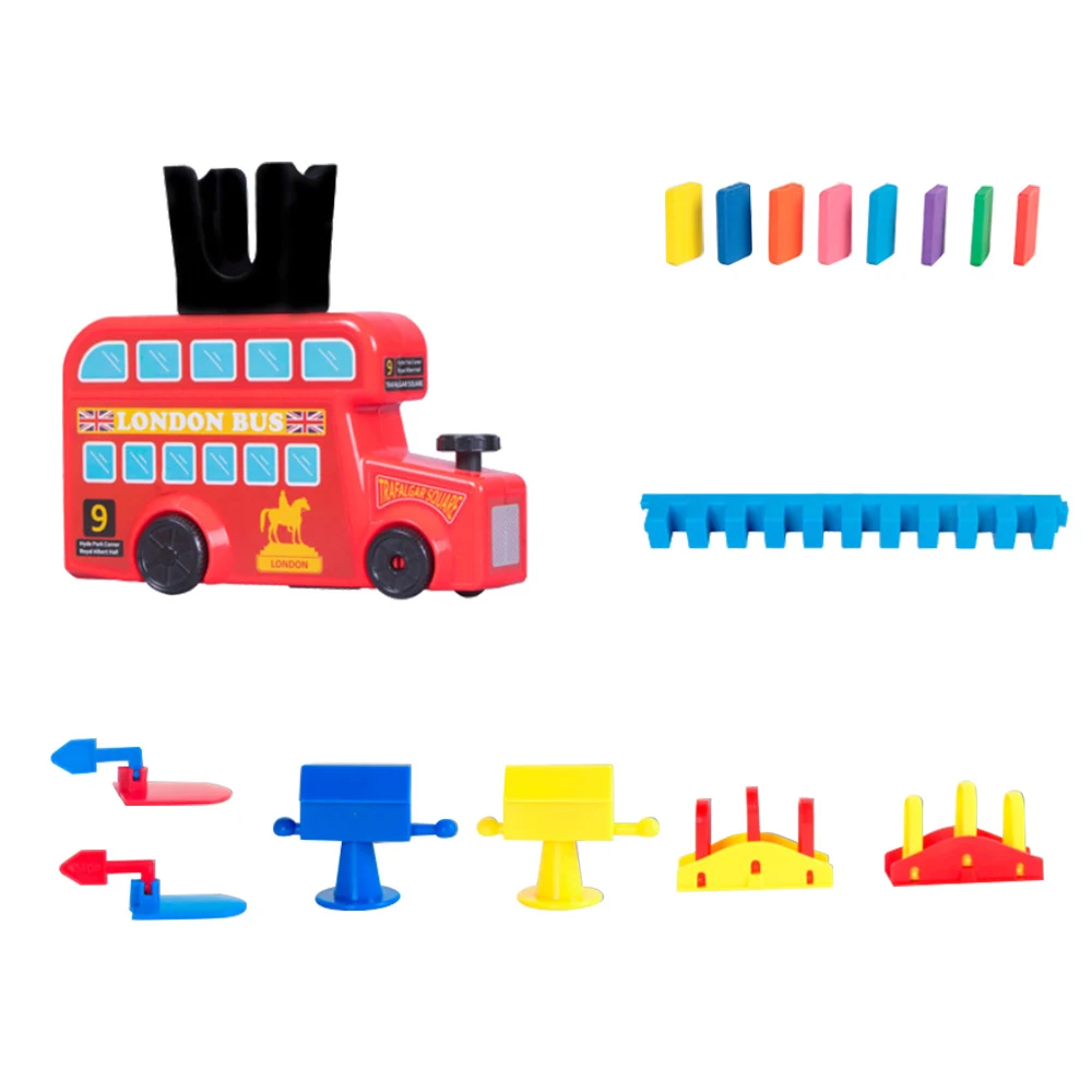 Automatic Domino Train Domino Blocks Set Building and Stacking Toy Blocks Domino Set Toys Boys Girls Creative Gifts for Kids
Automatic Domino Train Domino Blocks Set Building and Stacking Toy Blocks Domino Set Toys Boys Girls Creative Gifts for Kids