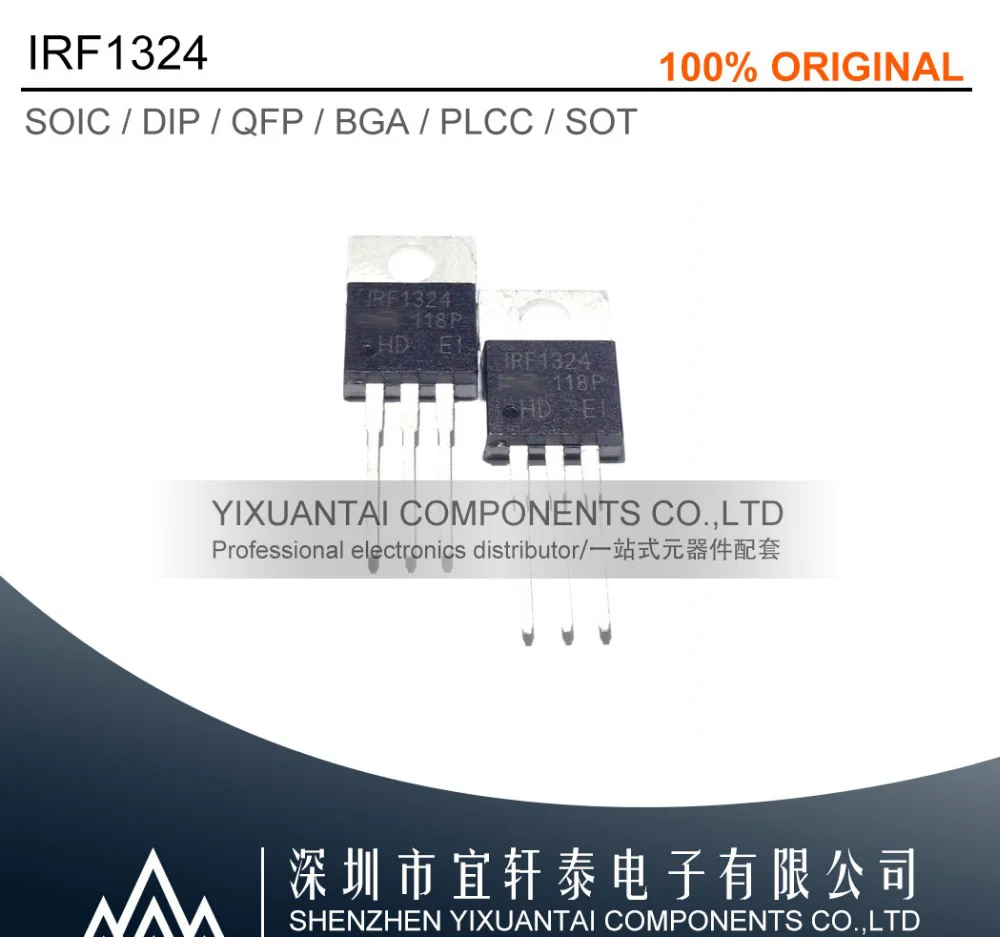 10PCS IRF1324 F1324 TO-220 TO220
10PCS IRF1324 F1324 TO-220 TO220