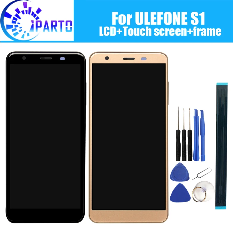 ULEFONE S1 ЖК-дисплей + дигитайзер сенсорного экрана + рамка в сборе, 100% Оригинальный Новый ЖК-дисплей + дигитайзер сенсорного экрана для S1
ULEFONE S1 ЖК-дисплей + дигитайзер сенсорного экрана + рамка в сборе, 100% Оригинальный Новый ЖК-дисплей + дигитайзер сенсорного экрана для S1