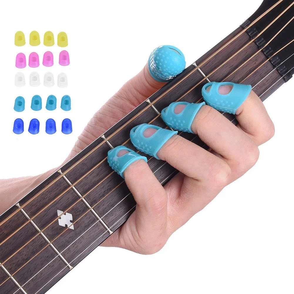12 Pcs Thin Medium Celluloid Guitar Thumb Picks Finger Cap Protect Fingers for Splicing Line Pressing Elastic Ukulele Finger Hat
12 Pcs Thin Medium Celluloid Guitar Thumb Picks Finger Cap Protect Fingers for Splicing Line Pressing Elastic Ukulele Finger Hat