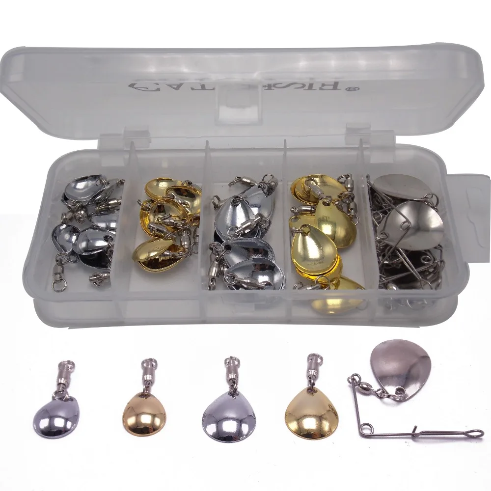 41pcs spinner and buzz baits lure blades with ball bearing swivel replacement different size fishing tackle box
41pcs spinner and buzz baits lure blades with ball bearing swivel replacement different size fishing tackle box