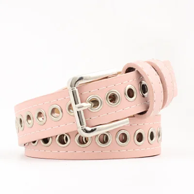 2022 Women PU Leather Belt Rivet Studded Single Grommet Holes Ladies Waist Chain Belts Gifts Casual Fashion New Sale Hot
2022 Women PU Leather Belt Rivet Studded Single Grommet Holes Ladies Waist Chain Belts Gifts Casual Fashion New Sale Hot