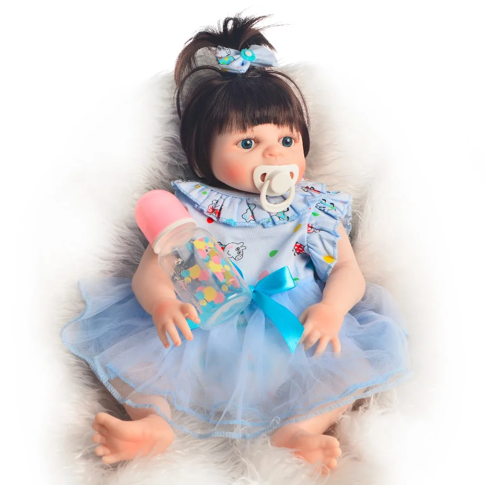 19'' Small size Bebes reborn menina silicone baby dolls reborn 49cm children gift toy reborn babies alive lol doll bebes llorone
19'' Small size Bebes reborn menina silicone baby dolls reborn 49cm children gift toy reborn babies alive lol doll bebes llorone