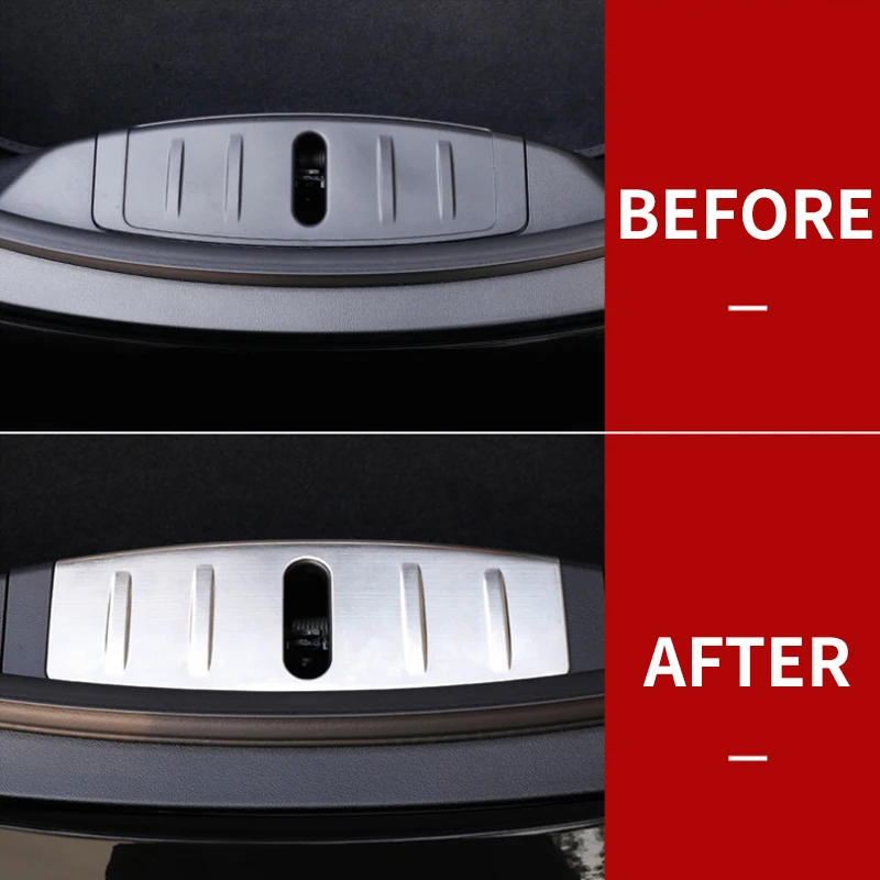 A Little Change Applicable for Tesla model3 stainless steel front storage box guard plate protective patch model3 modification
A Little Change Applicable for Tesla model3 stainless steel front storage box guard plate protective patch model3 modification