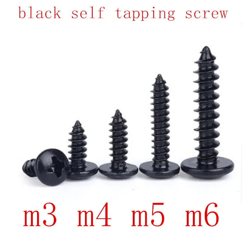 25-50pcs M3 M4 M5 Wood Truss Screw With Black Oxide And Wax Self-tapping Screws
25-50pcs M3 M4 M5 Wood Truss Screw With Black Oxide And Wax Self-tapping Screws