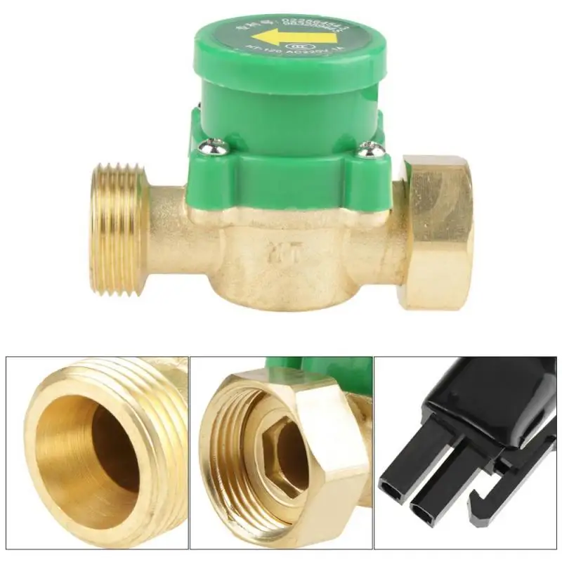 Pump Flow Switch HT-120 Water Flow Switch 1A G3/4"-3/4" Thread Water Pump Flow Sensor Switch AC220V
Pump Flow Switch HT-120 Water Flow Switch 1A G3/4"-3/4" Thread Water Pump Flow Sensor Switch AC220V