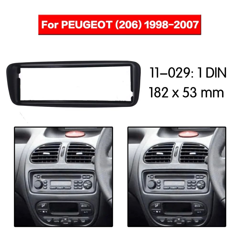 1 Din радиоприемник для PEUGEOT (206), установочный комплект для стереозвуковой панели, адаптер для приборной панели, 11-029
1 Din радиоприемник для PEUGEOT (206), установочный комплект для стереозвуковой панели, адаптер для приборной панели, 11-029