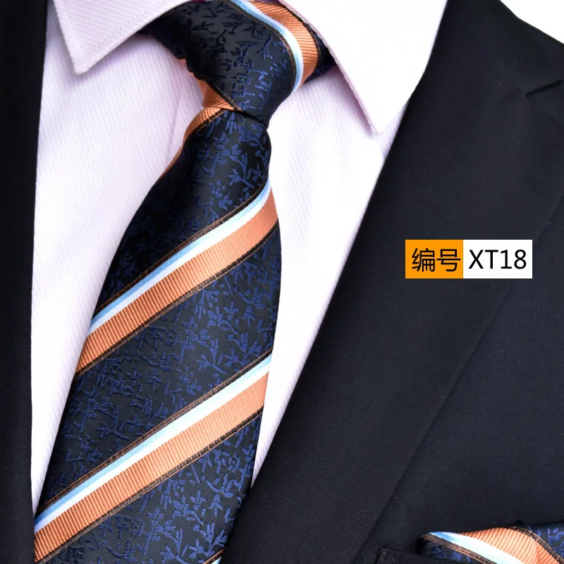 NINIRUSI Stripe Polyester Silk Wedding Jacquard Woven Men Tie Necktie Pocket Square Handkerchief Set Suit
NINIRUSI Stripe Polyester Silk Wedding Jacquard Woven Men Tie Necktie Pocket Square Handkerchief Set Suit