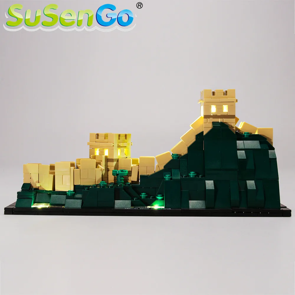 SuSenGo LED Light Set For 21041 Architecture The Great Wall of China Compatible with 17010 , NO Blocks Model
SuSenGo LED Light Set For 21041 Architecture The Great Wall of China Compatible with 17010 , NO Blocks Model
