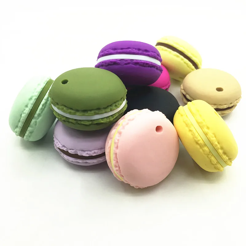 Silicone Teethers Silicone Macaron Teething Pendant Necklace BPA Free Baby Chew Toy Silicone Beads Baby Teethers 10 Colors
Silicone Teethers Silicone Macaron Teething Pendant Necklace BPA Free Baby Chew Toy Silicone Beads Baby Teethers 10 Colors