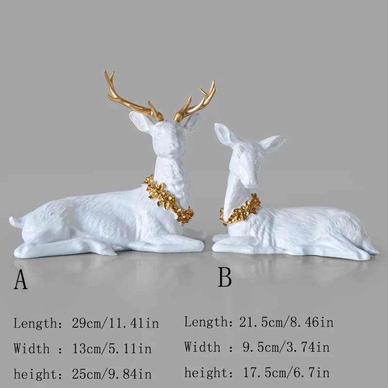 American Home Decoration Accessories Creative Retro Resin Crafts Deer Head Living Room Decoration feng shui Elk Decorations
American Home Decoration Accessories Creative Retro Resin Crafts Deer Head Living Room Decoration feng shui Elk Decorations