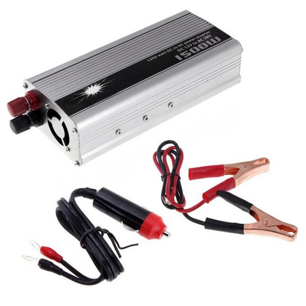 modified sine wave Vehicle converter USB Charger 1500W Transformer Car Inverter DC 12V to AC 220V Power supply
modified sine wave Vehicle converter USB Charger 1500W Transformer Car Inverter DC 12V to AC 220V Power supply
