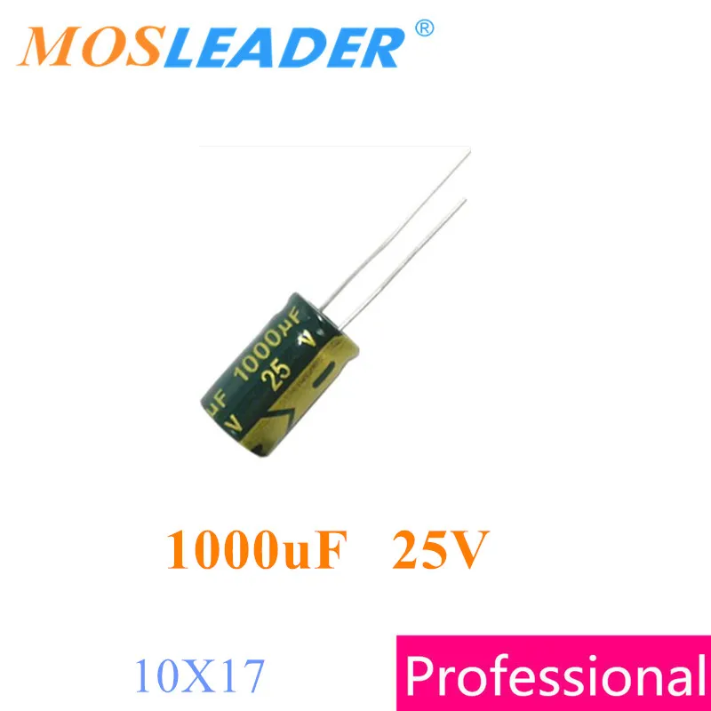 Высококачественный Алюминиевый электролитический конденсатор Mosleader, 1000 мкФ, 25 в, 10x17, 800 шт.
Высококачественный Алюминиевый электролитический конденсатор Mosleader, 1000 мкФ, 25 в, 10x17, 800 шт.
