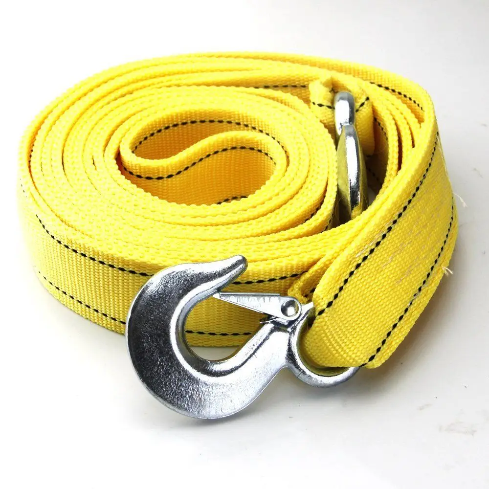 Car Tow Strap Racing 4M Nylon Towing Heavy Duty 5 Tons Off Road Accessories Metal Hooks Emergency 13.1Ft Winch 4x4 for Jeep ...
Car Tow Strap Racing 4M Nylon Towing Heavy Duty 5 Tons Off Road Accessories Metal Hooks Emergency 13.1Ft Winch 4x4 for Jeep ...