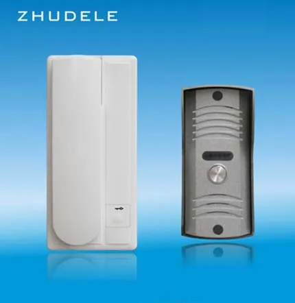 ZHUDELE Новое поступление Домашняя безопасность Интерком система 2-проводной новое видео-телефон двери, функция разблокирования
ZHUDELE Новое поступление Домашняя безопасность Интерком система 2-проводной новое видео-телефон двери, функция разблокирования