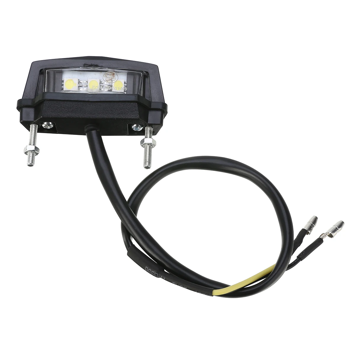 Mayitr 1 шт. прочный мотоцикл 12V задний номер светильник мини белый светодиод