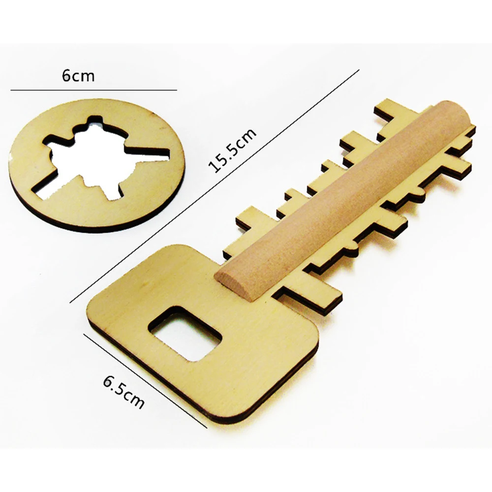 Creative Wooden Unlock Key Puzzle Toys Intelligence Developement Educational Children Toy Arts & Crafts, DIY Toys Little Gift
Creative Wooden Unlock Key Puzzle Toys Intelligence Developement Educational Children Toy Arts & Crafts, DIY Toys Little Gift