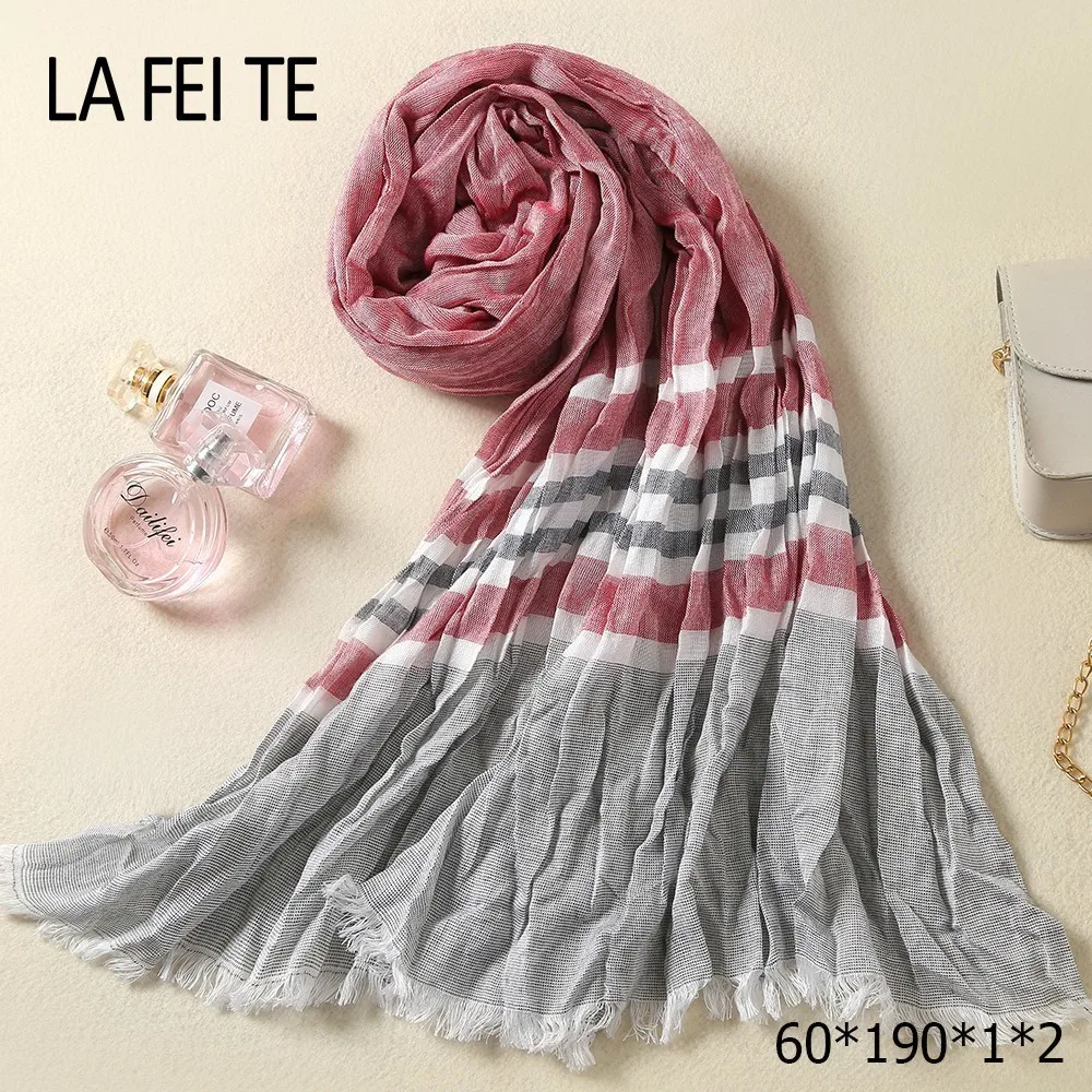 Luxury Designer Long Cotton Scarf Men Foulard Femme Neckerchief Neck Stole Viscose Crinkle Hijab Scarf Male Women Kerchief
Luxury Designer Long Cotton Scarf Men Foulard Femme Neckerchief Neck Stole Viscose Crinkle Hijab Scarf Male Women Kerchief